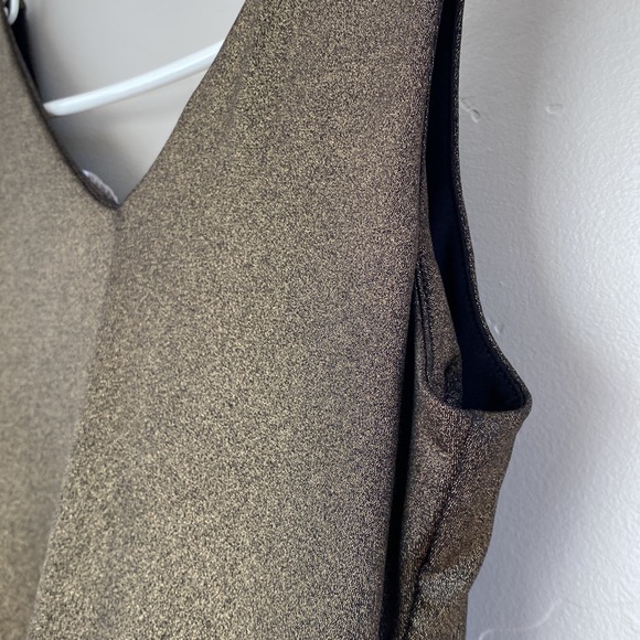 Cache gold glitter tank top size S - Picture 5 of 7